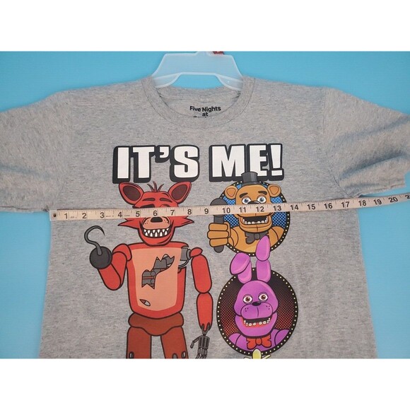 FIVE NIGHTS AT FREDDY’S  Large Youth Unisex It’s Me! Crew Neck T-Shirt  2018 - Picture 6 of 8